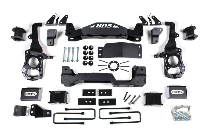 BDS Suspension 6 Inch Lift Kit Ford F150 2021-2026 4WD CCD Equipped