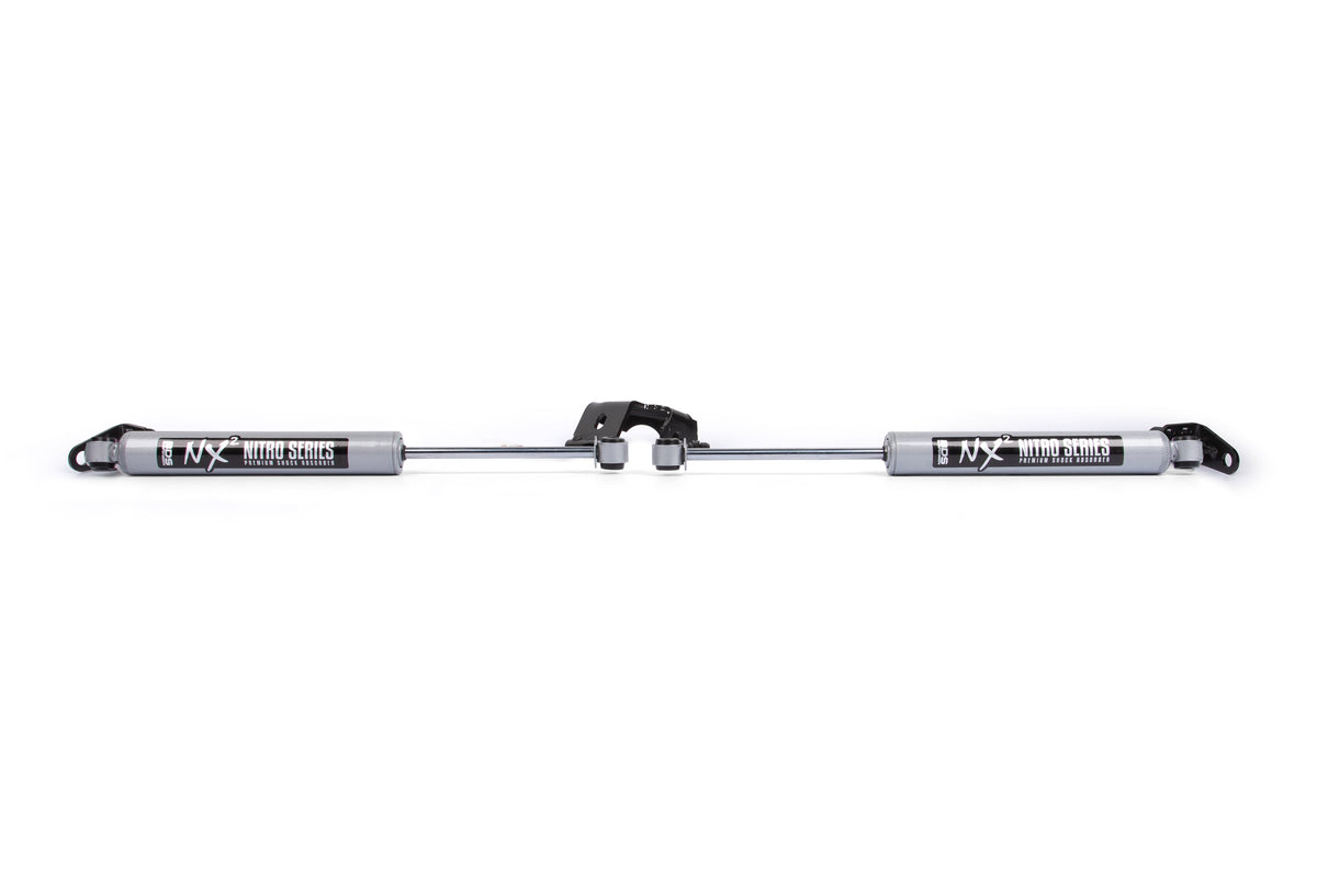 BDS Suspension Dual Steering Stabilizer Kit w/ NX2 Shocks Ford F150 2004-2008 4WD With BDS Replacement Struts