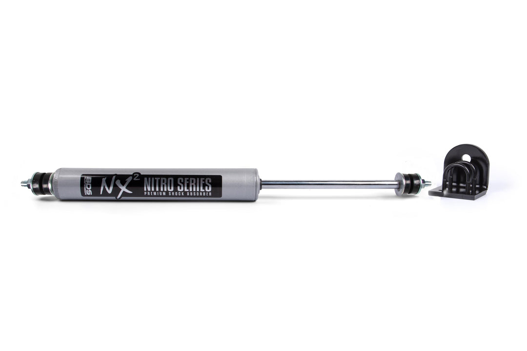 BDS Suspension Single Steering Stabilizer Kit w/ NX2 Shock Ford F150/Bronco 1980-1996 4WD With Quad Shocks