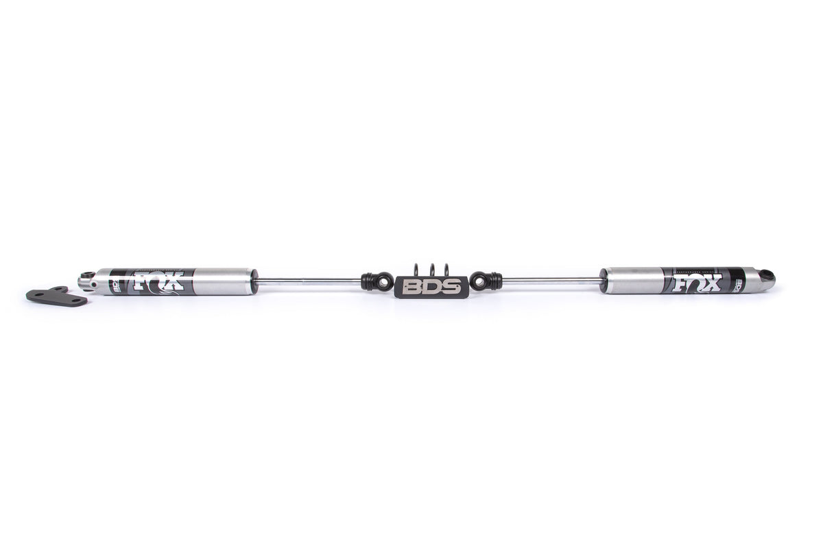 BDS Suspension Dual Steering Stabilizer Kit w/ FOX 2.0 Performance Shocks Ford F250/F350 Super Duty 1999-2004 4WD