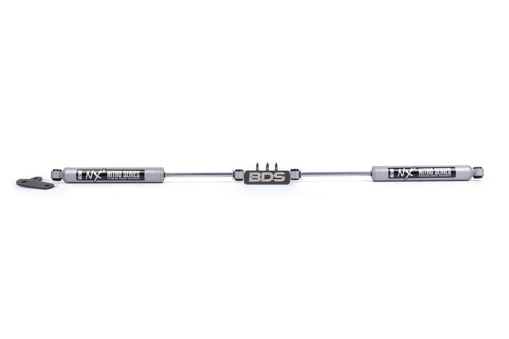 BDS Suspension Dual Steering Stabilizer Kit w/ NX2 Shocks Ford F250/F350 Super Duty 1999-2004 4WD