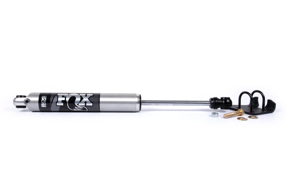 BDS Suspension Single Steering Stabilizer Kit w/ FOX 2.0 Performance Shocks Ford F250/F350 Super Duty 1999-2004 4WD