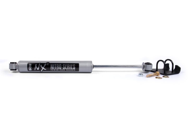 BDS Suspension Single Steering Stabilizer Kit w/ NX2 Shock Ford F250/F350 Super Duty 1999-2004 4WD