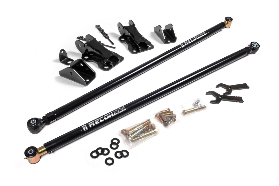 BDS Suspension Recoil Traction Bar Kit Ford F250/F350/F450 Super Duty 2017-2026 w/ 4.5 in Axle