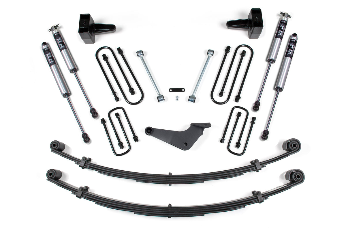 BDS Suspension 4 Inch Lift Kit Ford Excursion 2000-2005 4WD - Block Kit / FOX 2.0 Performance Series