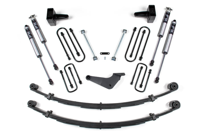 BDS Suspension 4 Inch Lift Kit Ford Excursion 2000-2005 4WD - Block Kit / FOX 2.0 Performance Series