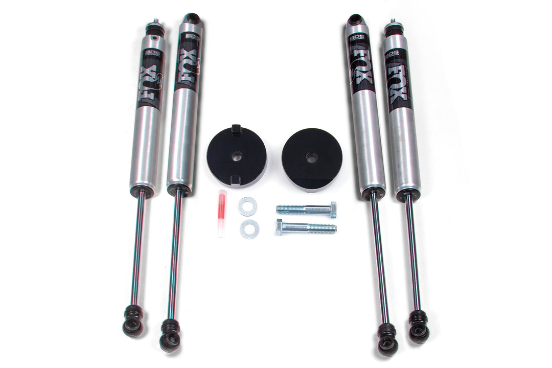 BDS Suspension 1 Inch Leveling Kit Coil Spacer Ford F250/F350 Super Duty 2005-2016 4WD - FOX 2.0 Performance Series