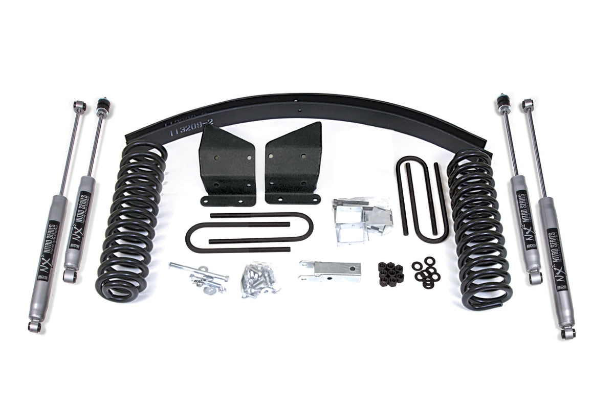 BDS Suspension 4 Inch Lift Kit Ford F100/F150 1973-1976 4WD - Block Kit