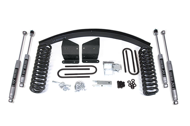 BDS Suspension 4 Inch Lift Kit Ford Bronco 1978-1979 4WD - Block Kit / Standard