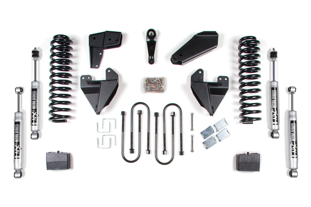BDS Suspension 6 Inch Lift Kit Ford F100/F150 1980-1996 4WD - 4 Inch Block Kit