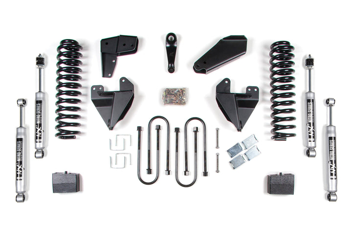 BDS Suspension 6 Inch Lift Kit Ford F100/F150 1980-1996 4WD - 4 Inch Block Kit
