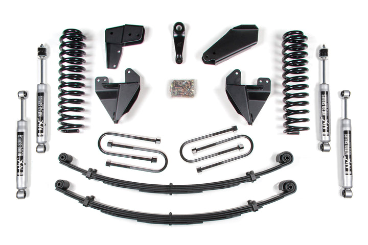 BDS Suspension 4 Inch Lift Kit Ford F100/F150 1980-1996 4WD - 4 Inch Leaf Springs