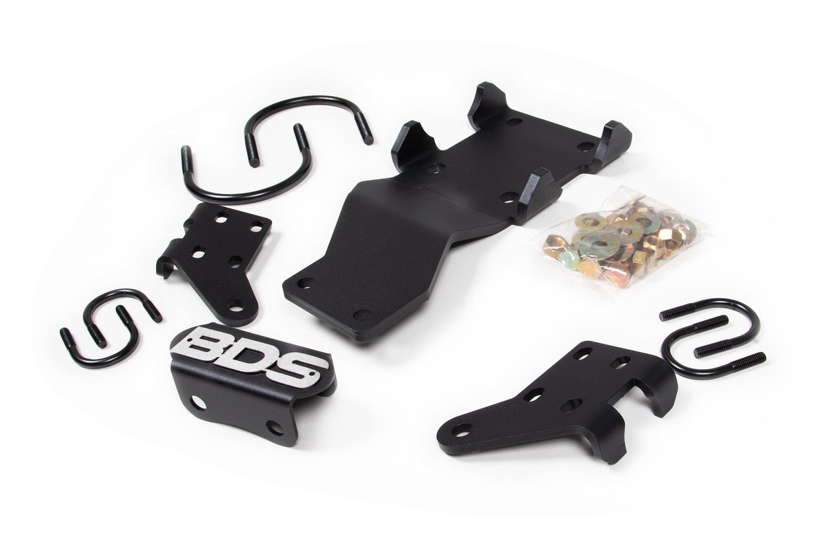 BDS Suspension Dual Steering Stabilizer Kit w/ NX2 Shocks Ford F250/F350 Super Duty 2005-2016 4WD