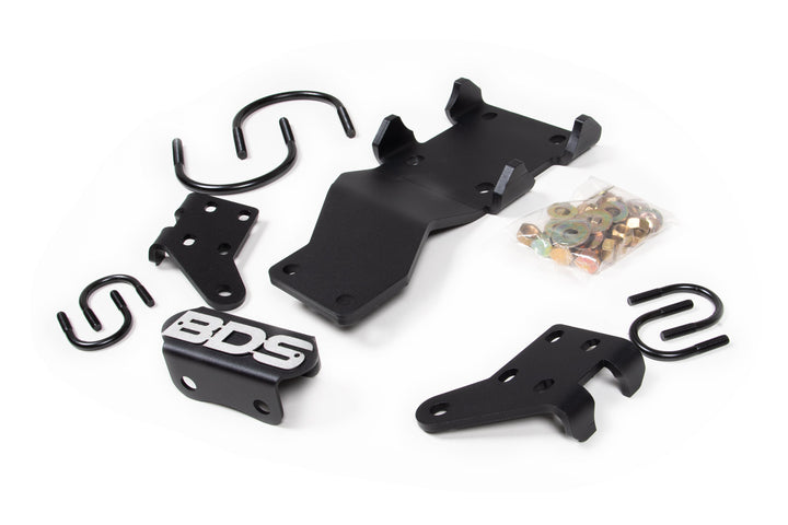 BDS Suspension Dual Steering Stabilizer Kit w/ NX2 Shocks Ford F250/F350 Super Duty 2005-2016 4WD