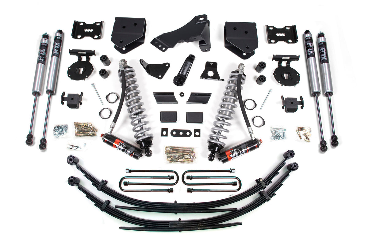 BDS Suspension 4 Inch Lift Kit FOX 2.5 Performance Elite Coil-Over Conversion Ford F250/F350 Super Duty 2011-2016 4WD Diesel - Leaf Springs