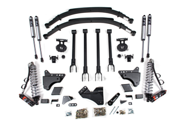 BDS Suspension 6 Inch Lift Kit w/ 4-Link FOX 2.5 Performance Elite Coil-Over Conversion Ford F250/F350 Super Duty 2011-2016 4WD Diesel