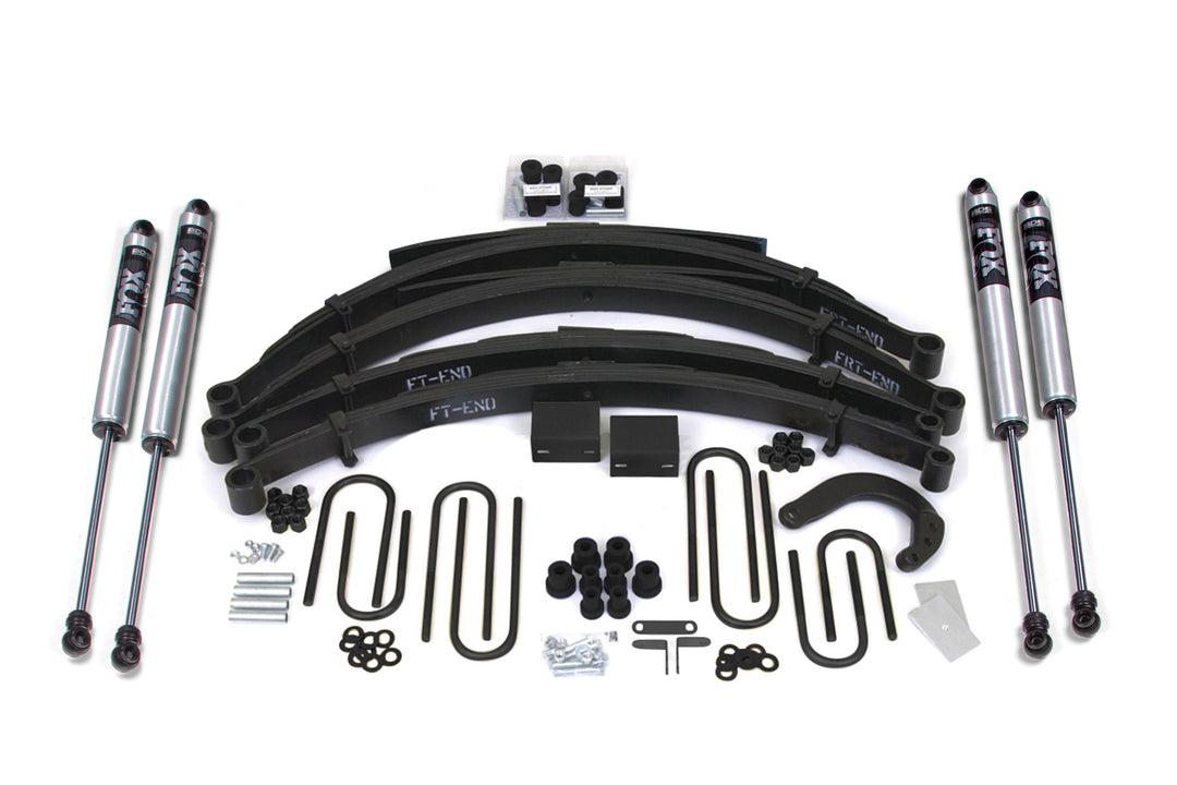 BDS Suspension 6 Inch Lift Kit Chevy/GMC 3/4 Ton Suburban 1988-1991 4WD - Leaf Springs / FOX 2.0 Performance Series