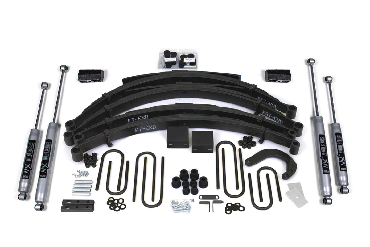 BDS Suspension 8 Inch Lift Kit Chevy/GMC 3/4 Ton Suburban 1988-1991 4WD
