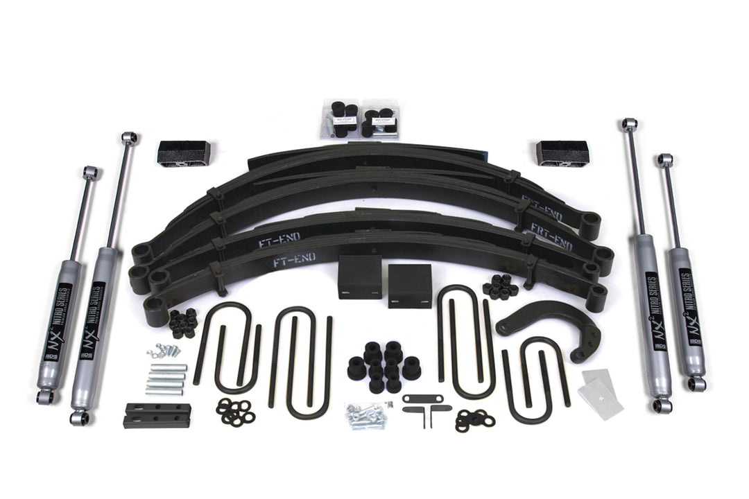 BDS Suspension 8 Inch Lift Kit Chevy/GMC 3/4 Ton Truck/Suburban 1977-1987 4WD - NX2 Nitro Series