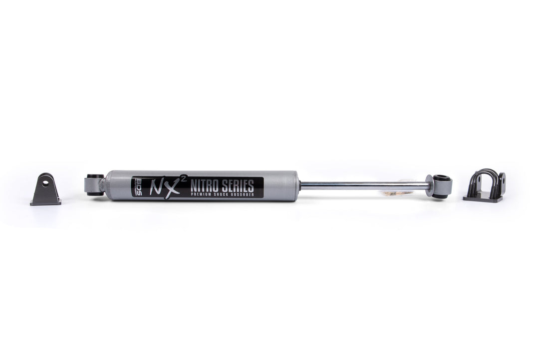 BDS Suspension Single Steering Stabilizer Kit w/ NX2 Shock Chevy/GMC 1500/2500 1988-1998 4WD WithOut OE Stabilizer