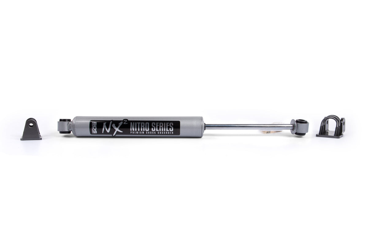 BDS Suspension Single Steering Stabilizer Kit w/ NX2 Shock Chevy/GMC 1500/2500 1988-1998 4WD WithOut OE Stabilizer