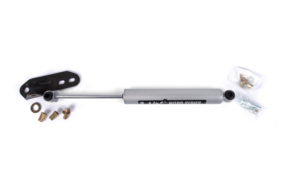 BDS Suspension Single Steering Stabilizer Kit w/ NX2 Shock Chevy Silverado &amp; GMC Sierra 2500/3500HD 2016-2026 4WD