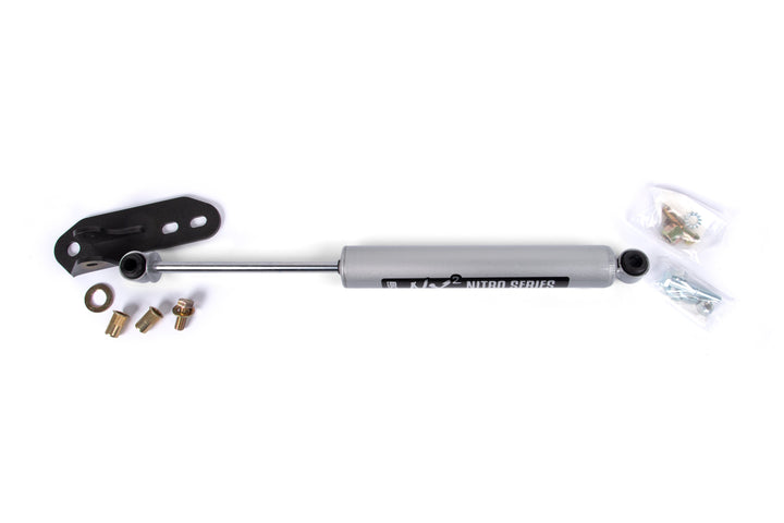 BDS Suspension Single Steering Stabilizer Kit w/ NX2 Shock Chevy Silverado &amp; GMC Sierra 2500/3500HD 2016-2026 4WD