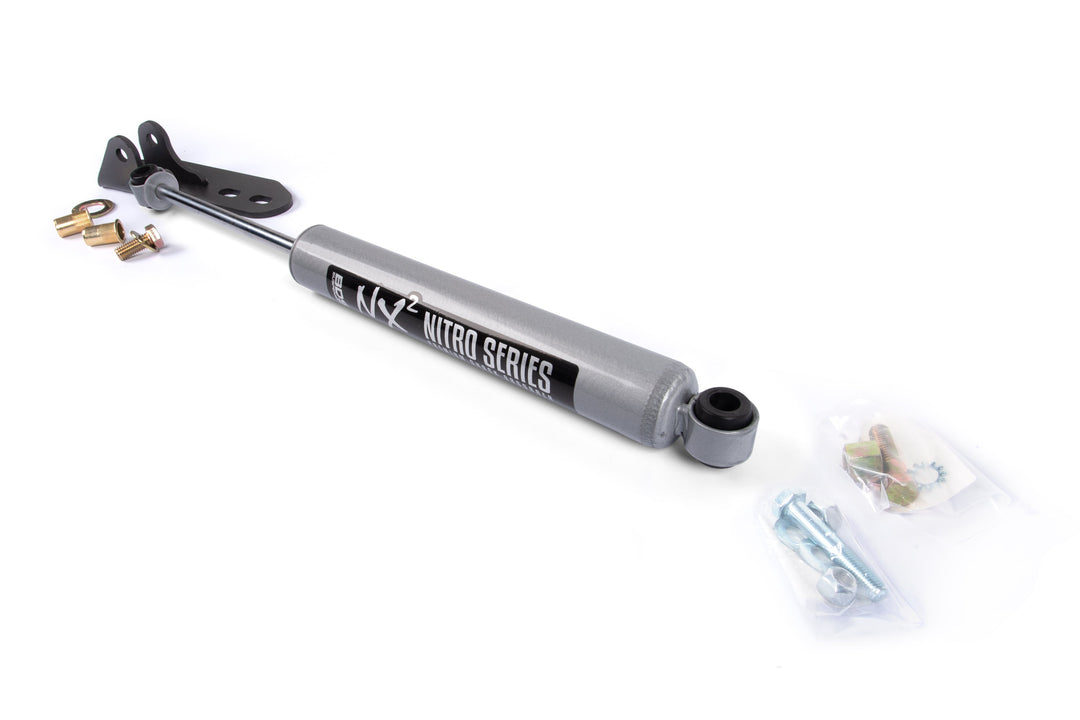 BDS Suspension Single Steering Stabilizer Kit w/ NX2 Shock Chevy Silverado &amp; GMC Sierra 2500/3500HD 2016-2026 4WD