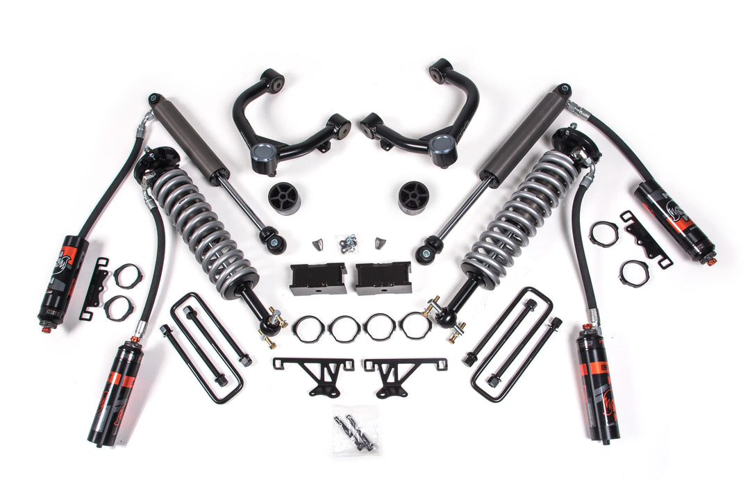 BDS Suspension 3.5 Inch Lift Kit FOX Performance Elite Coilover Chevy Silverado or GMC Sierra 1500 2019-2024 4WD - FOX 2.5 Performance Elite