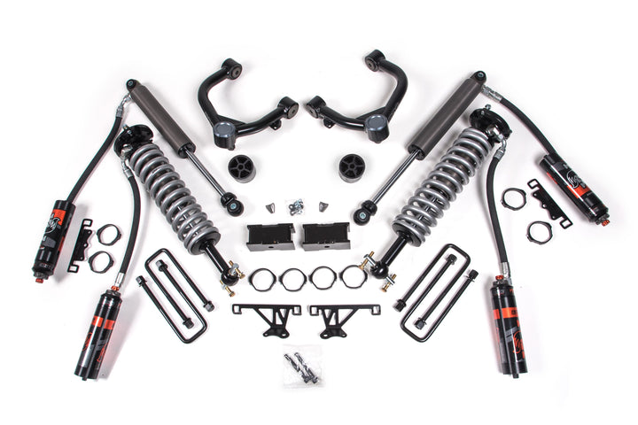 BDS Suspension 1.5 Inch Lift Kit FOX 2.5 Performance Elite Coil-Over Chevy Trail Boss or GMC AT4 1500 2019-2024 4WD - FOX 2.5 Performance Elite