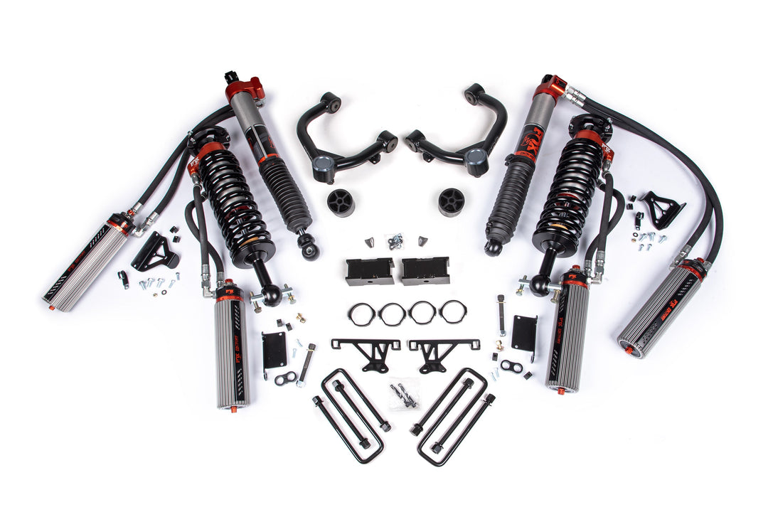 BDS Suspension 3.5 Inch Lift Kit FOX 3.0 Bypass Factory Race Series Chevy Silverado And GMC Sierra 1500 2019-2024