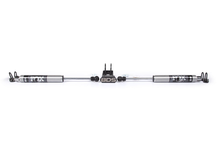 BDS Suspension Dual Steering Stabilizer kit W/ FOX 2.0 Performance Shocks Jeep Wrangler JL 2018-2027 and Gladiator JT 2020-2026