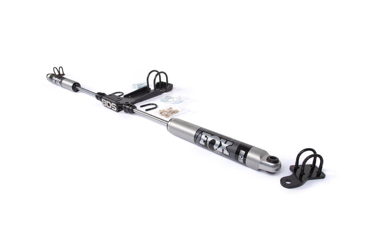 BDS Suspension Dual Steering Stabilizer kit W/ FOX 2.0 Performance Shocks Jeep Wrangler JL 2018-2027 and Gladiator JT 2020-2026