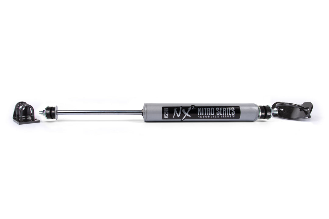 BDS Suspension Single Steering Stabilizer Kit w/ NX2 Shock Jeep CJ Series and M38A1 2041-1986