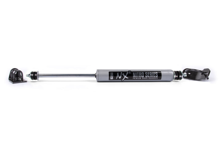 BDS Suspension Single Steering Stabilizer Kit w/ NX2 Shock Jeep CJ Series and M38A1 2041-1986