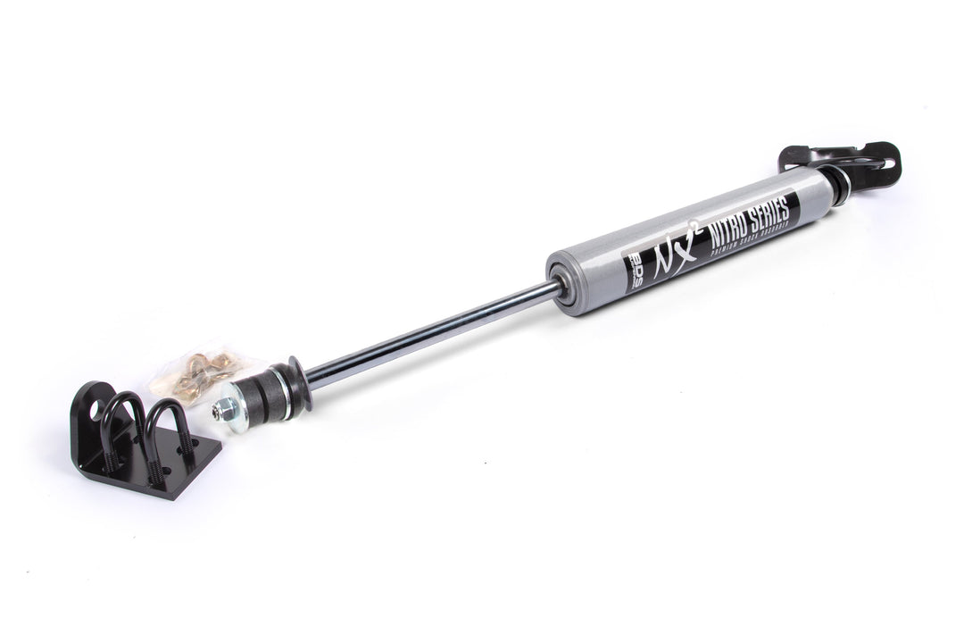 BDS Suspension Single Steering Stabilizer Kit w/ NX2 Shock Jeep CJ Series and M38A1 2041-1986
