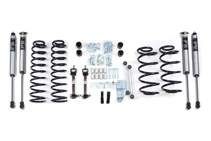 BDS Suspension 3 Inch Lift Kit Jeep Wrangler TJ Rubicon 2003-2006 - FOX 2.0 Performance Series