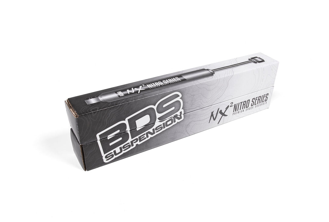 BDS Suspension Dual Steering Stabilizer Kit w/ NX2 Shocks Chevy Silverado &amp; GMC Sierra 2500HD 2001-2010 &amp; SUV 2500 2001-2006 4WD