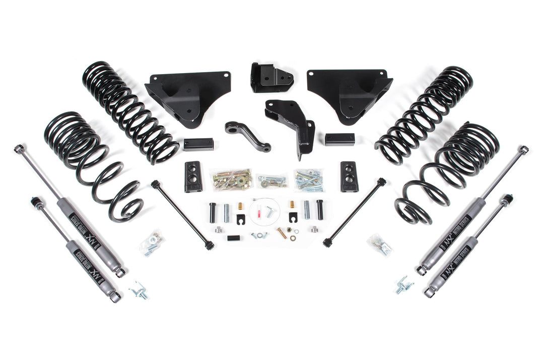 BDS Suspension 4 Inch Lift Kit Ram 2500 2014-2018 4WD Diesel - Coil Springs / NX2 Nitro Series