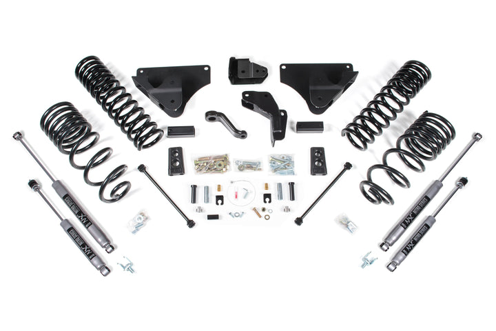 BDS Suspension 4 Inch Lift Kit Ram 2500 2014-2018 4WD Gas - Coil Springs / NX2 Nitro Series