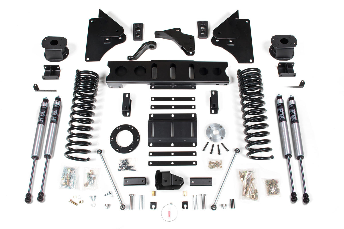 BDS Suspension 6 Inch Lift Kit Ram 2500 w/ Rear Air Ride 2014-2018 4WD Diesel - FOX 2.0 Performance Series
