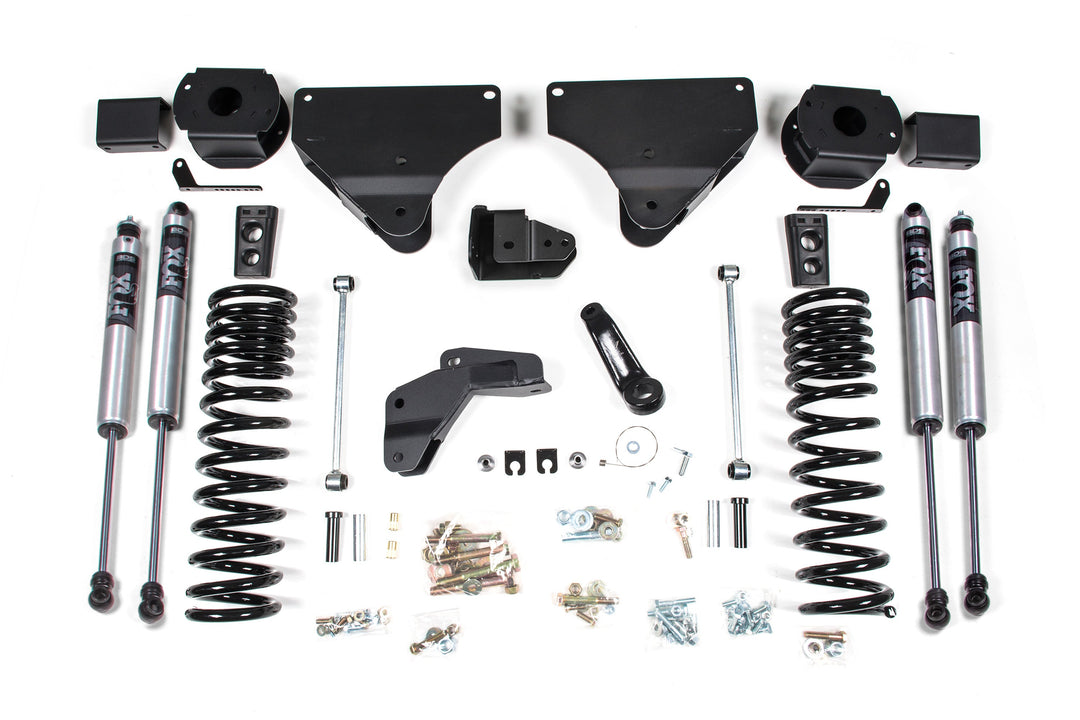BDS Suspension 4 Inch Lift Kit Ram 2500 w/ Rear Air Ride 2014-2018 4WD Gas - FOX 2.0 Performance Series