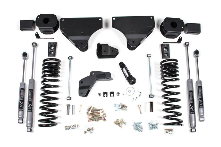 BDS Suspension 4 Inch Lift Kit Ram 2500 w/ Rear Air Ride 2014-2018 4WD Diesel - NX2 Nitro Series