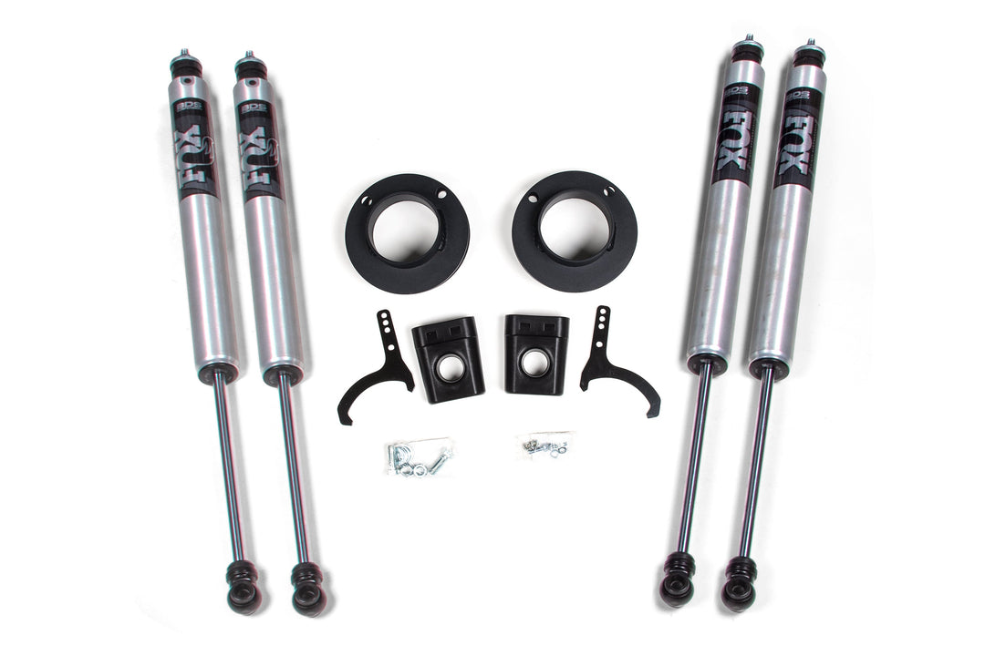 BDS Suspension 2 Inch Leveling Kit Ram 2500 w/ Rear Air Ride 2014-2027 4WD - FOX 2.0 Performance Series