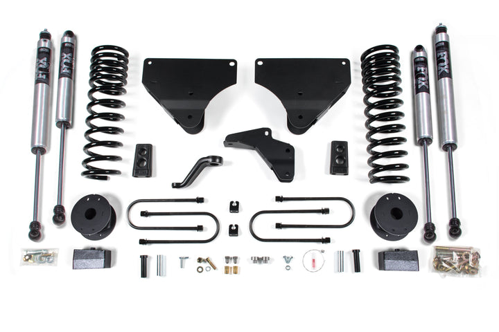 BDS Suspension 4 Inch Lift Kit Ram 3500 w/ Rear Air Ride 2013-2018 4WD Gas - FOX 2.0 Performance Series