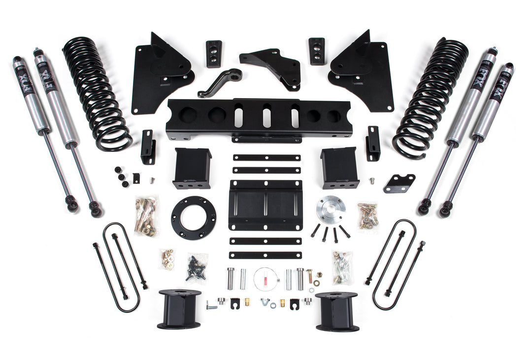 BDS Suspension 6 Inch Lift Kit Ram 3500 w/ Rear Air Ride 2013-2018 4WD Diesel - 6 Bolt / FOX 2.0 Performance Series