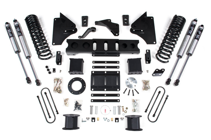 BDS Suspension 5.5 Inch Lift Kit Ram 3500 w/ Rear Air Ride 2013-2018 4WD Gas - FOX 2.0 Performance Series