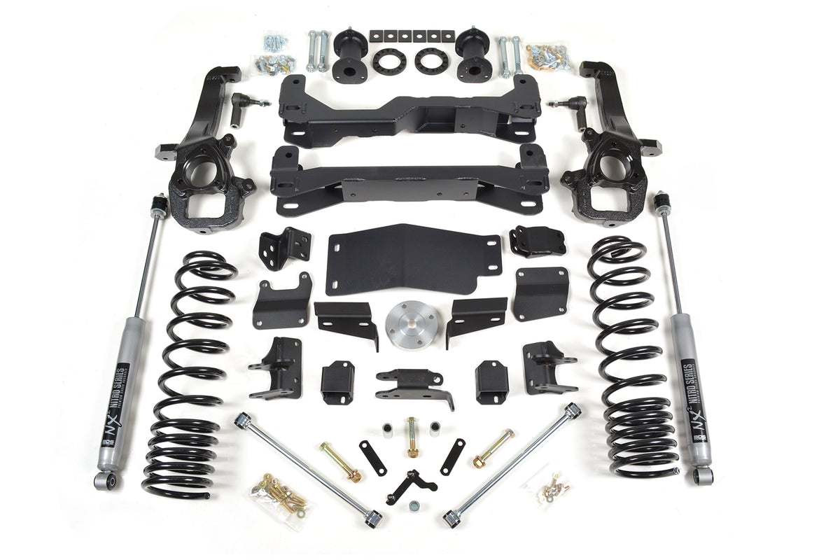 BDS Suspension 6 Inch Lift Kit Ram 1500 2019-2024 4WD - NX2 Nitro Series / Standard