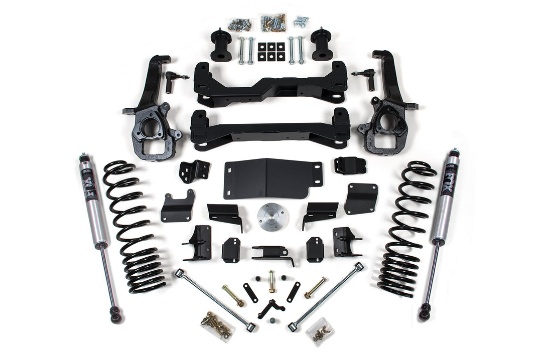 BDS Suspension 4 Inch Lift Kit Ram 1500 2019-2024 4WD - FOX 2.0 Performance Series / Standard