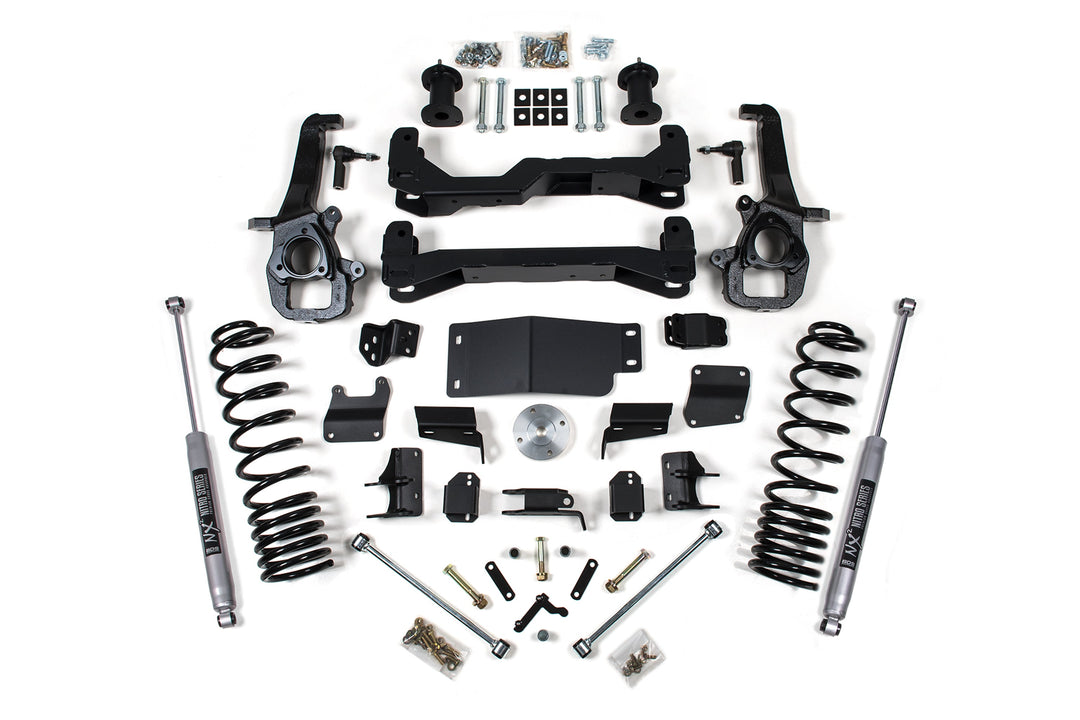 BDS Suspension 4 Inch Lift Kit Ram 1500 2019-2024 4WD - NX2 Nitro Series / Standard